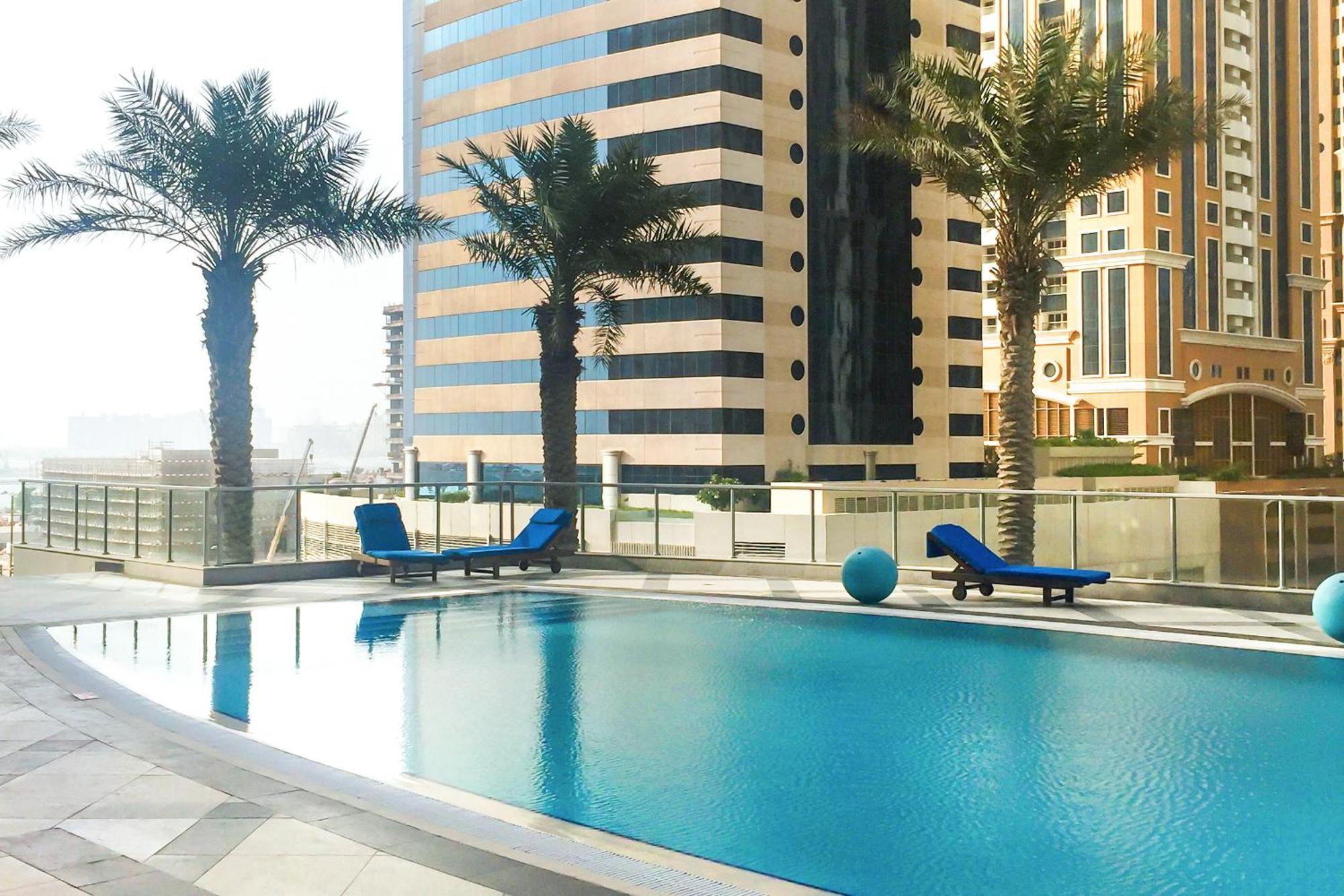 2Br High Floor Torch Tower Dubai Marina Leilighet Eksteriør bilde