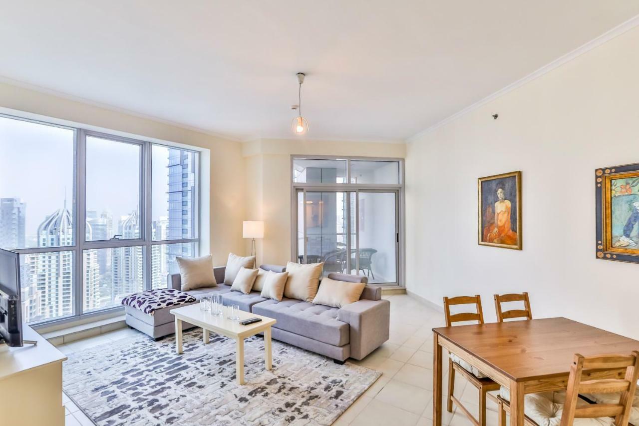 2Br High Floor Torch Tower Dubai Marina Leilighet Eksteriør bilde